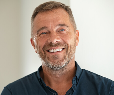 smiling man